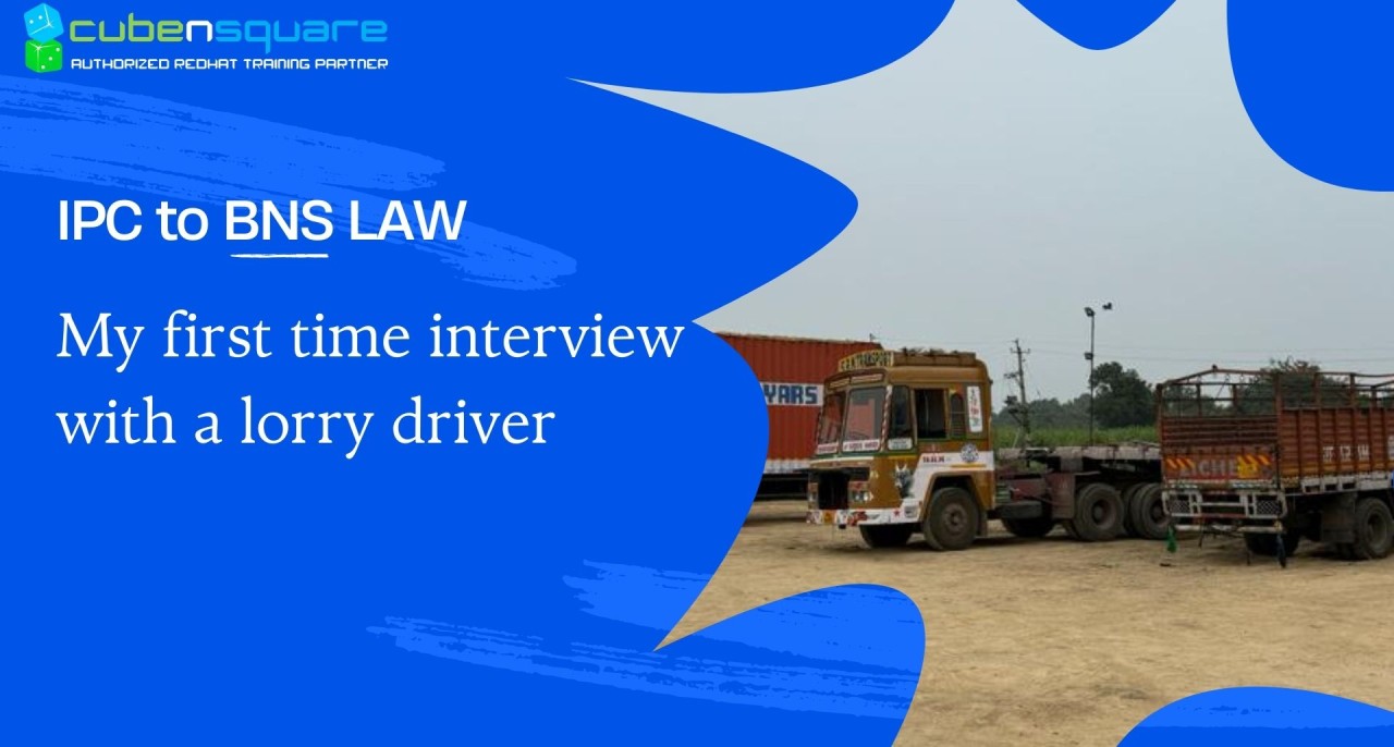 My first interview with a lorry driver : Hit & Run law